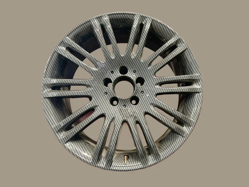 Diagnostic de l'état d'une jante abîmé en surface